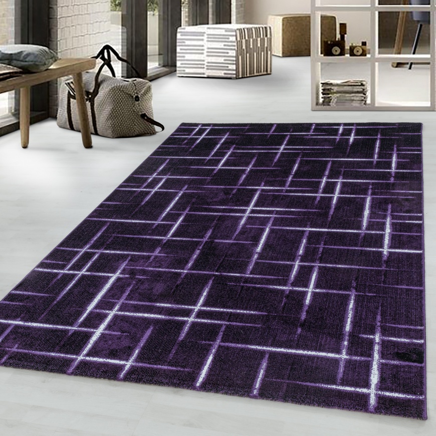 Costa Designer Purple Rug